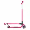 Patineta Master Lights Rosado Plegable Globber Para Niños