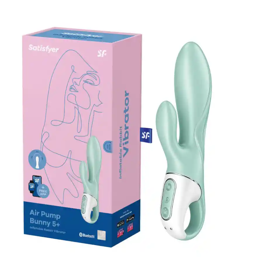 Vibrador Air Pump Bunny 5+ Satisfyer