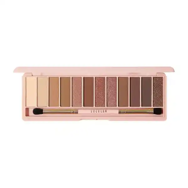 Paleta De Sombras Sheglam Burgundy Palette 12 Tonos