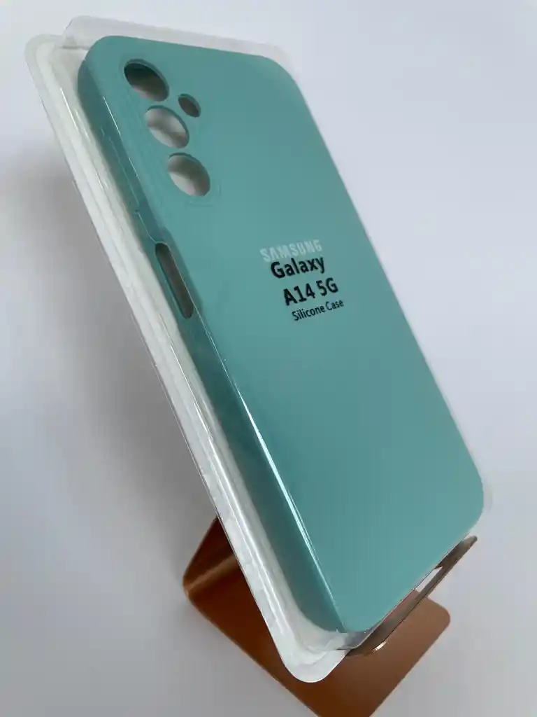 Silicon Case Samsung Galaxy A14 5g Verde Menta