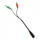Cable Divisor 1 A 2 Ideal Para Uso Múltiple