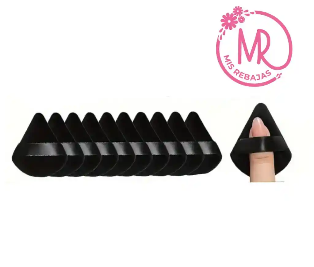 Mini Borla De Maquillaje.