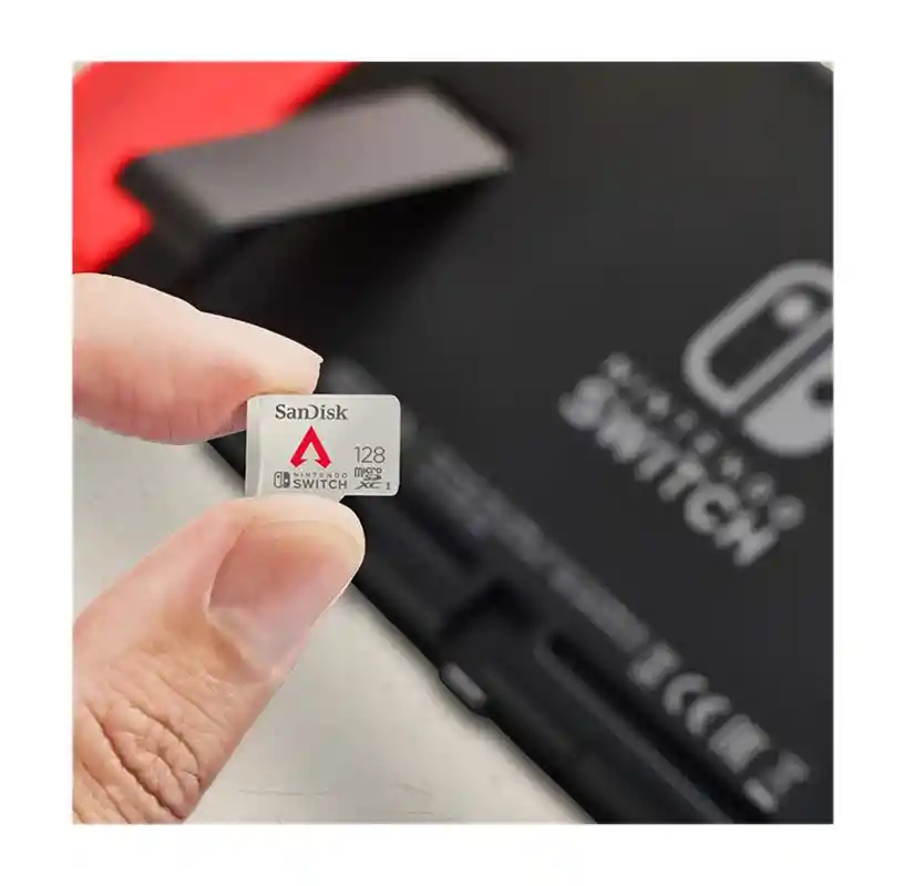 Memoria Micro Sd Clase 10 Sandisk 128gb Para Nintendo Switch