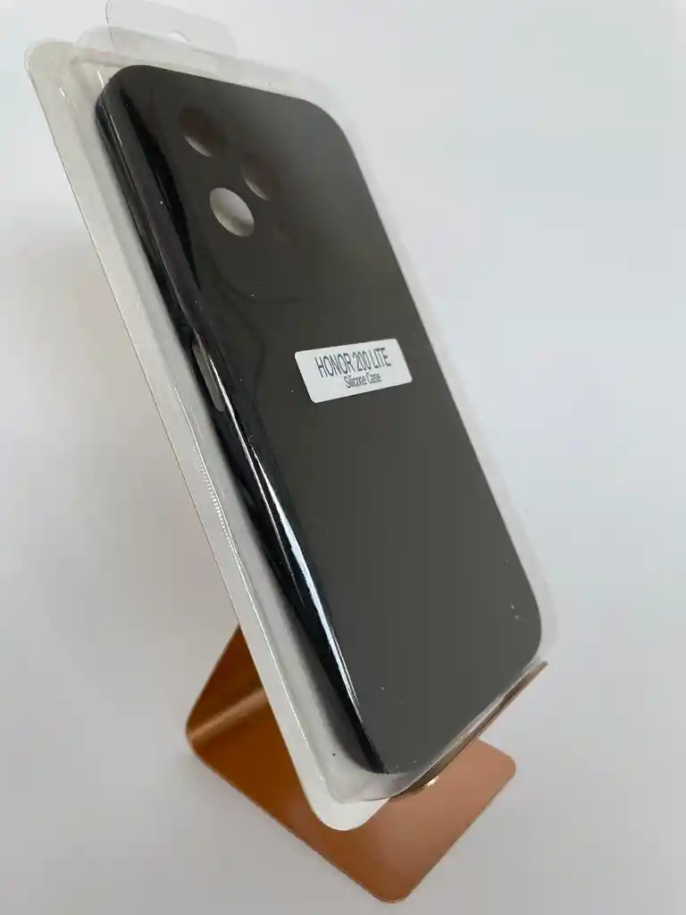 Silicon Case Honor 200 Lite Negro