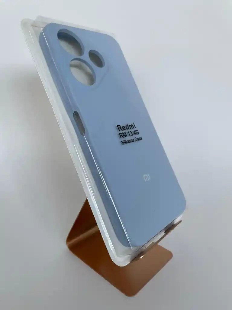 Silicon Case Xiaomi Redmi 13 4g Azul Cielo