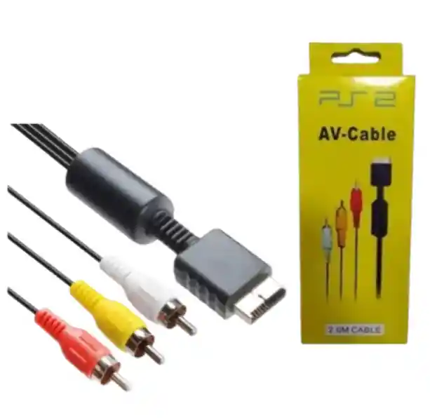 Cable De Conexión De Audio Y Video Para Ps2