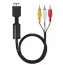 Cable De Conexión De Audio Y Video Para Ps2