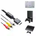 Cable De Conexión De Audio Y Video Para Ps2