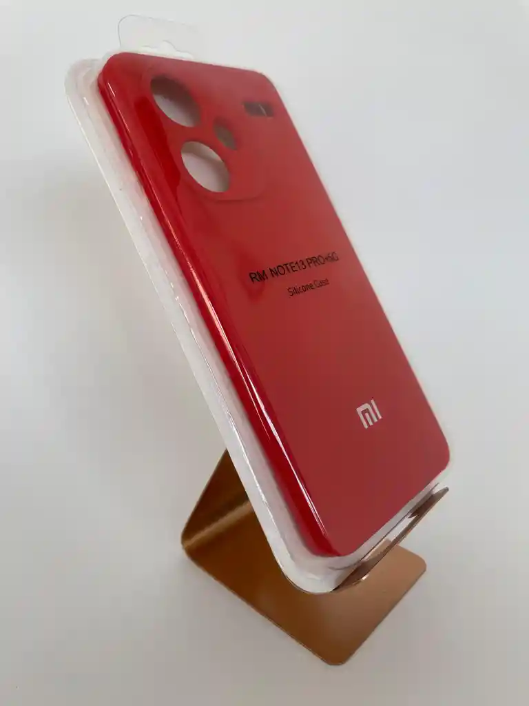 Silicon Case Xiaomi Redmi Note 13 Pro Plus 5g Rojo