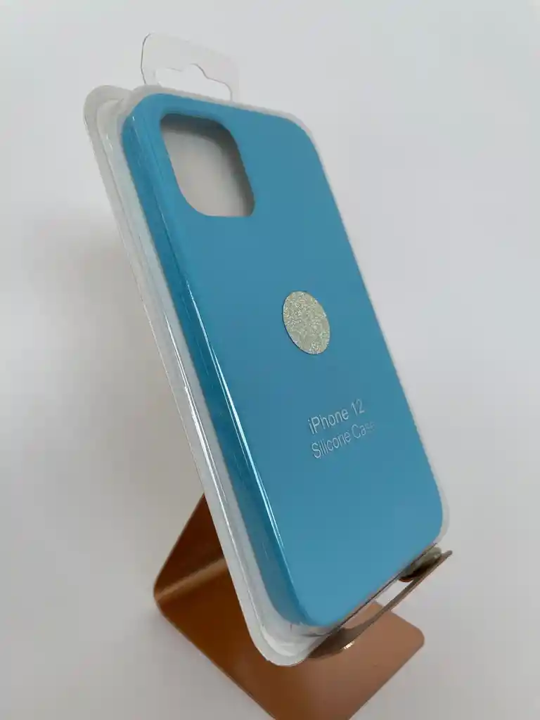 Silicon Case Iphone 12/12 Pro/azul Celeste