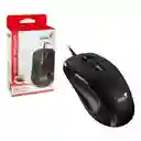 Mouse Genius Alambrico Dx-101 Negro Cable Usb
