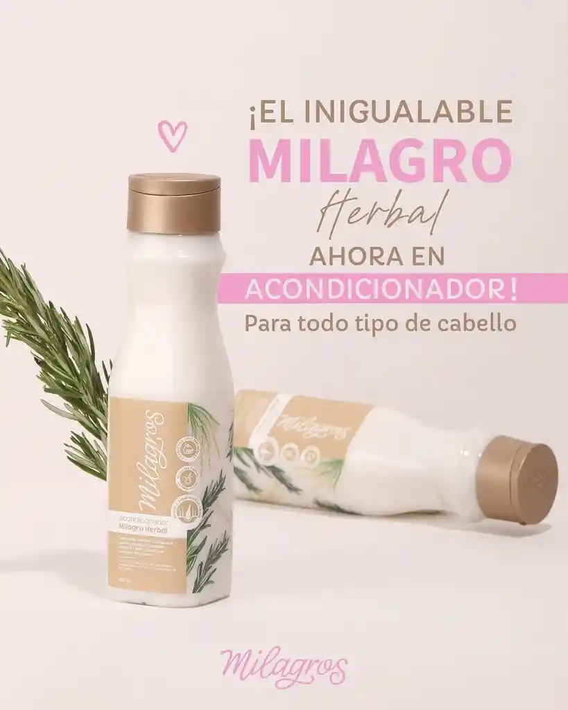 Acondicionador Milagros Herbal