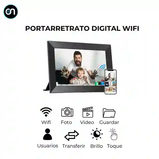 Portarretrato Marco De Fotos Digital Inteligente Wifi