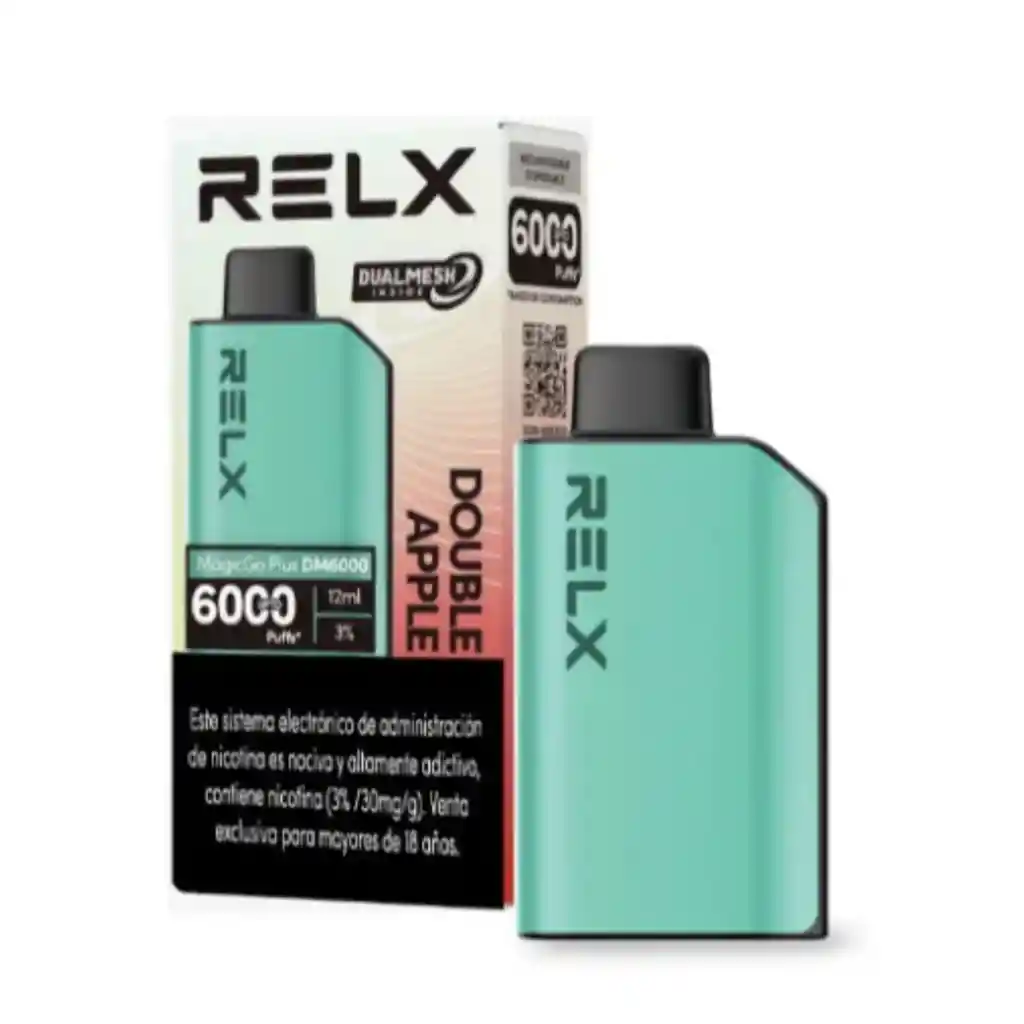 Relx Vape Magic Go Plus 6.000 Puff Double Apple 5%