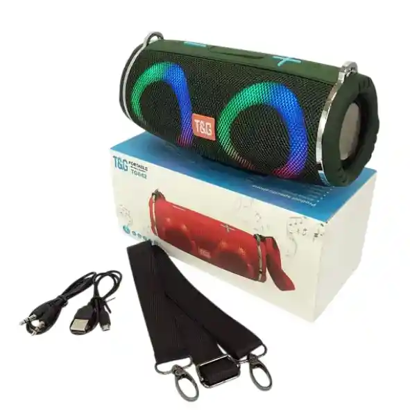 Parlante Bluetooth Tg-642 Verde