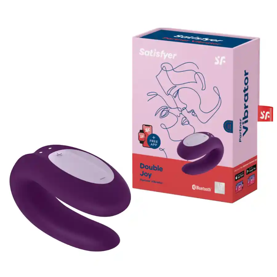 Vibrador Dual Joy Morado Satisfyer