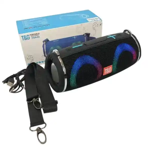 Parlante Bluetooth Tg-642 Negro