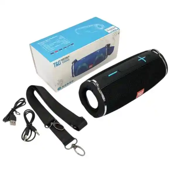 Parlante Bluetooth Tg-642 Negro
