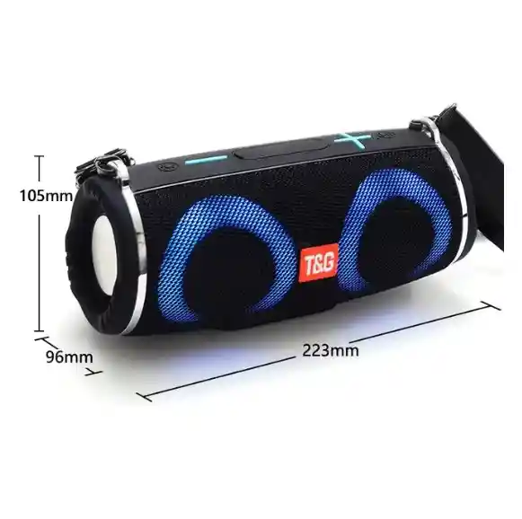 Parlante Bluetooth Tg-642 Negro