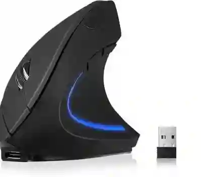 Mouse Inalambrico Ergonomico Vertical, Recargable