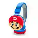 Diadema Bluetooth Mario 806q Color Azul