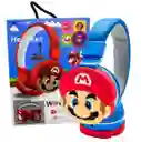 Diadema Bluetooth Mario 806q Color Azul