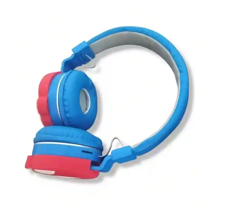 Diadema Bluetooth Mario 806q Color Azul