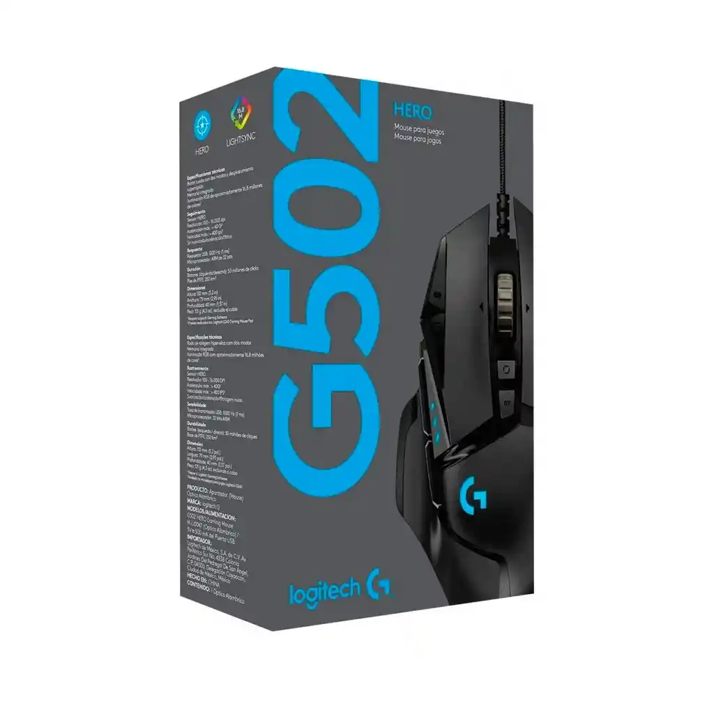 Mouse Gamer G502