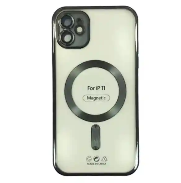 Forro Magnétic Compatible Con Iphone 11 Negro