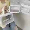 Bolsa De Almacenamiento Multifuncional X3 Piezas Impermeable Blanco
