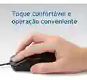 Mouse Usb 2400 Dpi Negro Windows Linux Mac Andrd Smartv