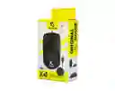 Mouse Usb 2400 Dpi Negro Windows Linux Mac Andrd Smartv