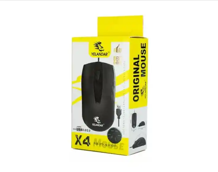 Mouse Usb 2400 Dpi Negro Windows Linux Mac Andrd Smartv