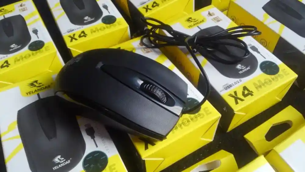 Mouse Usb 2400 Dpi Negro Windows Linux Mac Andrd Smartv