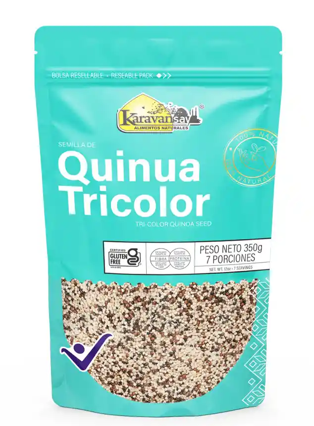 Quinua Semillas Tricolor Doy Pack 350g