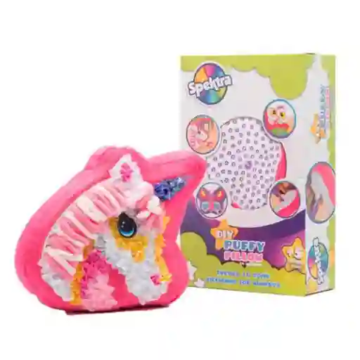 Juego De Manualidades Cojín Puffy Pilow Unicornio Para Niñas