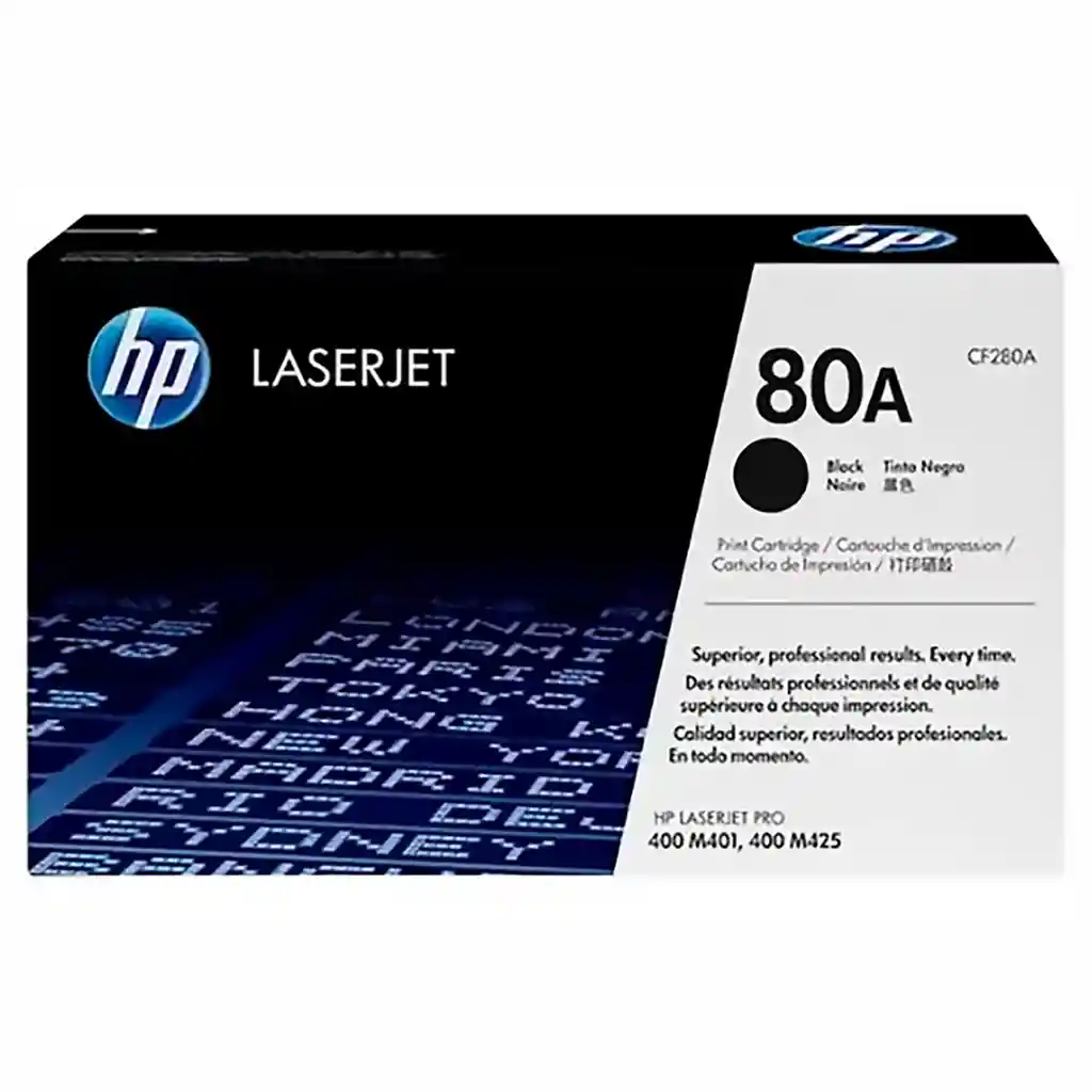 Toner 80a Para Impresoras Hp Laserjet Pro 400 M401 400 M425