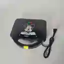 Sanduchera Kalley Mickey Mouse Negra