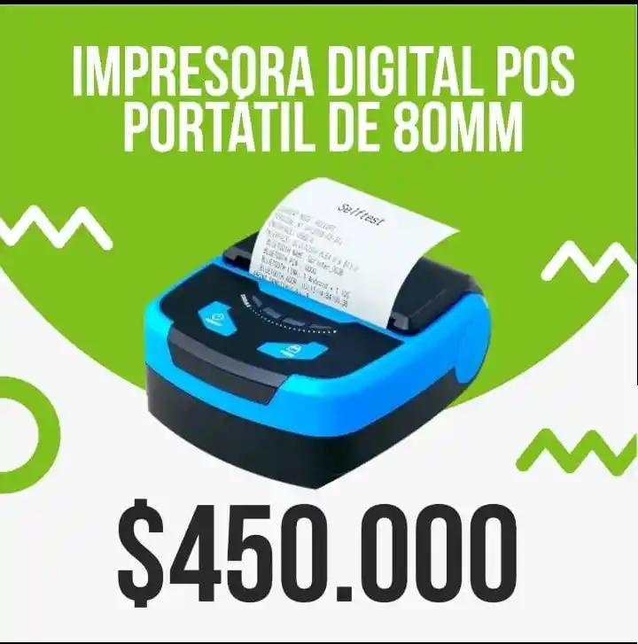 Impresora Termica Bluetooth 80mm