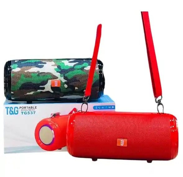 Parlante Bluetooth Portátil Tg537 Militar