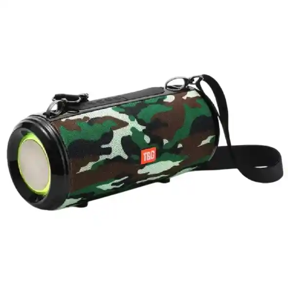 Parlante Bluetooth Portátil Tg537 Militar