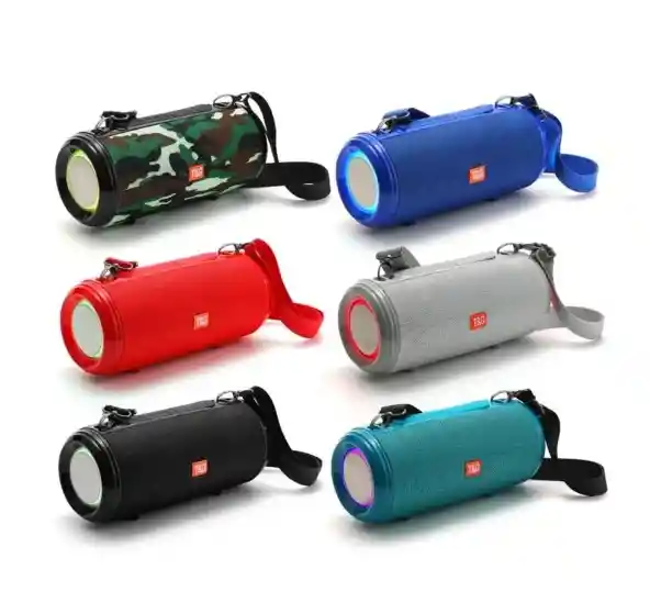 Parlante Bluetooth Portátil Tg537 Gris