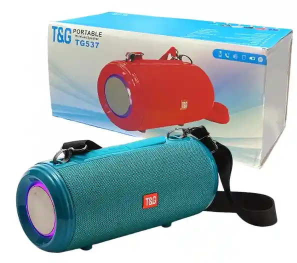 Parlante Bluetooth Portátil Tg537 Aguamarina