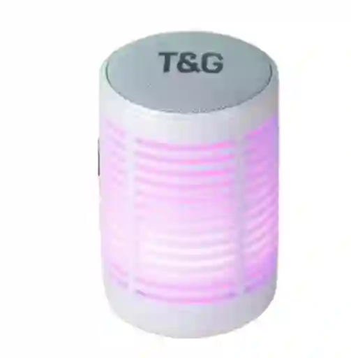 Parlante Tg-371 Blanco Con Diseño Compacto Y Elegante