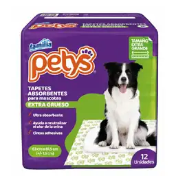 Petys Tapetes Absorbentes Bolsa X12 Und