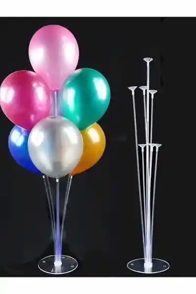 Base Para Globos Acrilicas De 7 Globos