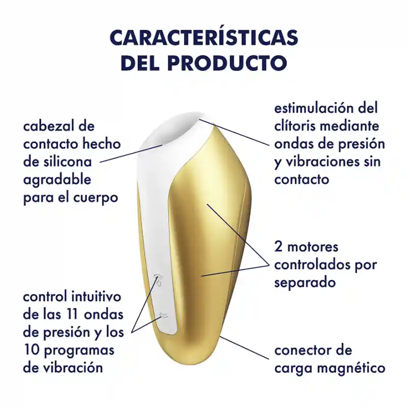 Succionador Love Breeze Dorado Satisfyer