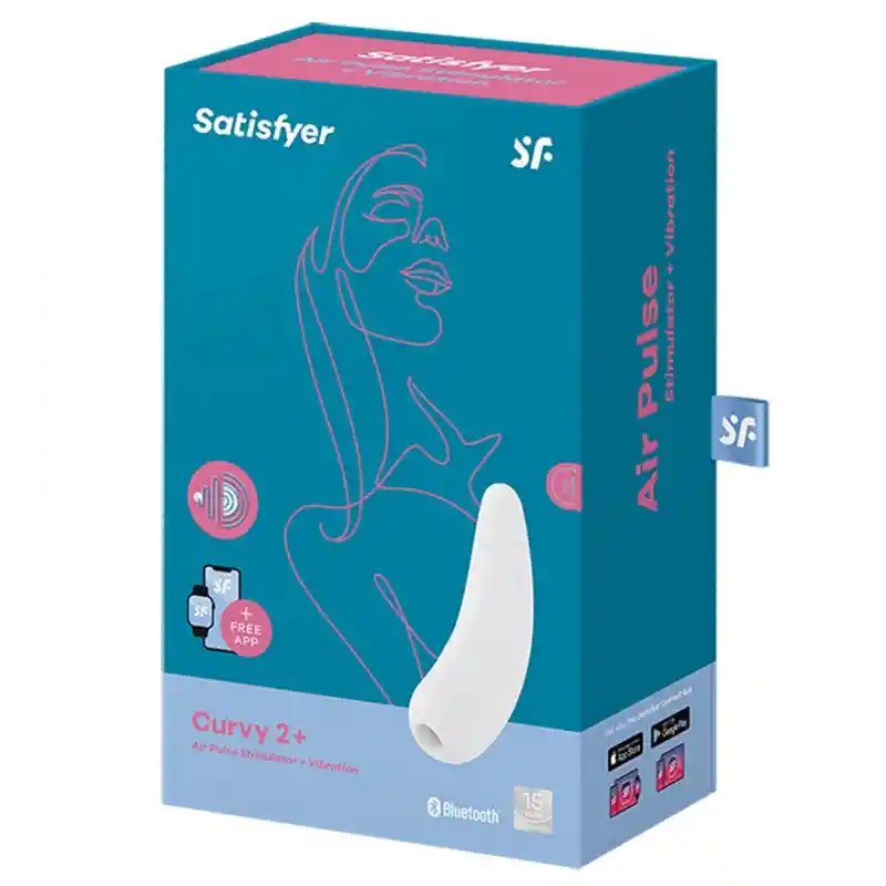 Succionador Curvy 2+ Blanco Satisfyer