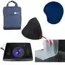 Combo Office Base N191 + Membrana 14″ + Morral 15″ A + Mouse Fu