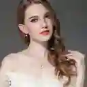 Juego De Collar Y Aretes Para Mujer Perlas Plata 925